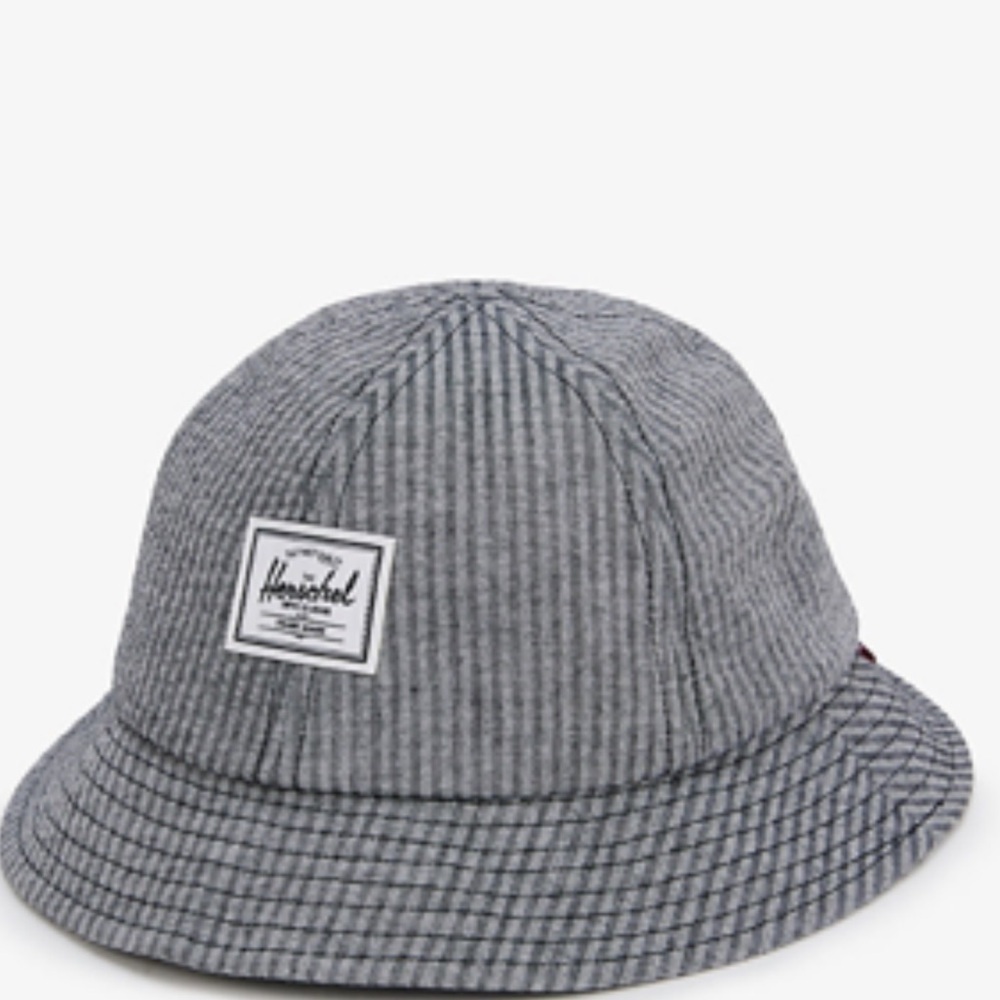 Herschel Supply Company ‘Henderson’ Bucket Hat Charcoal striped S/M Streetwear